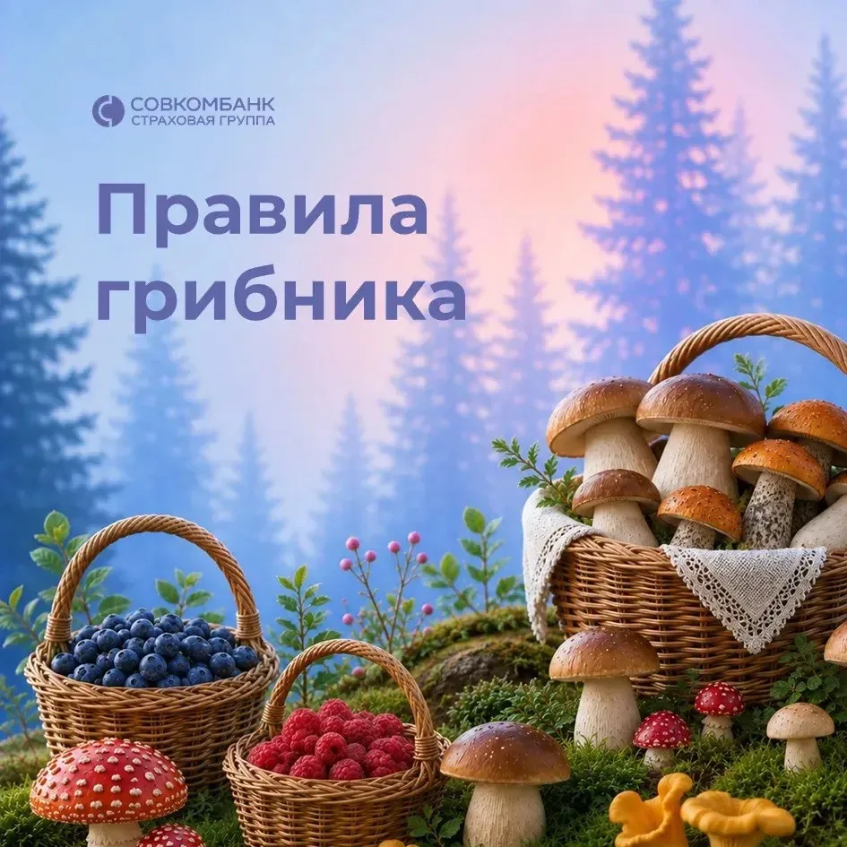 А вы уже успели сходить за грибами? 
Перед походом в лес читайте важные правила безопасности грибник