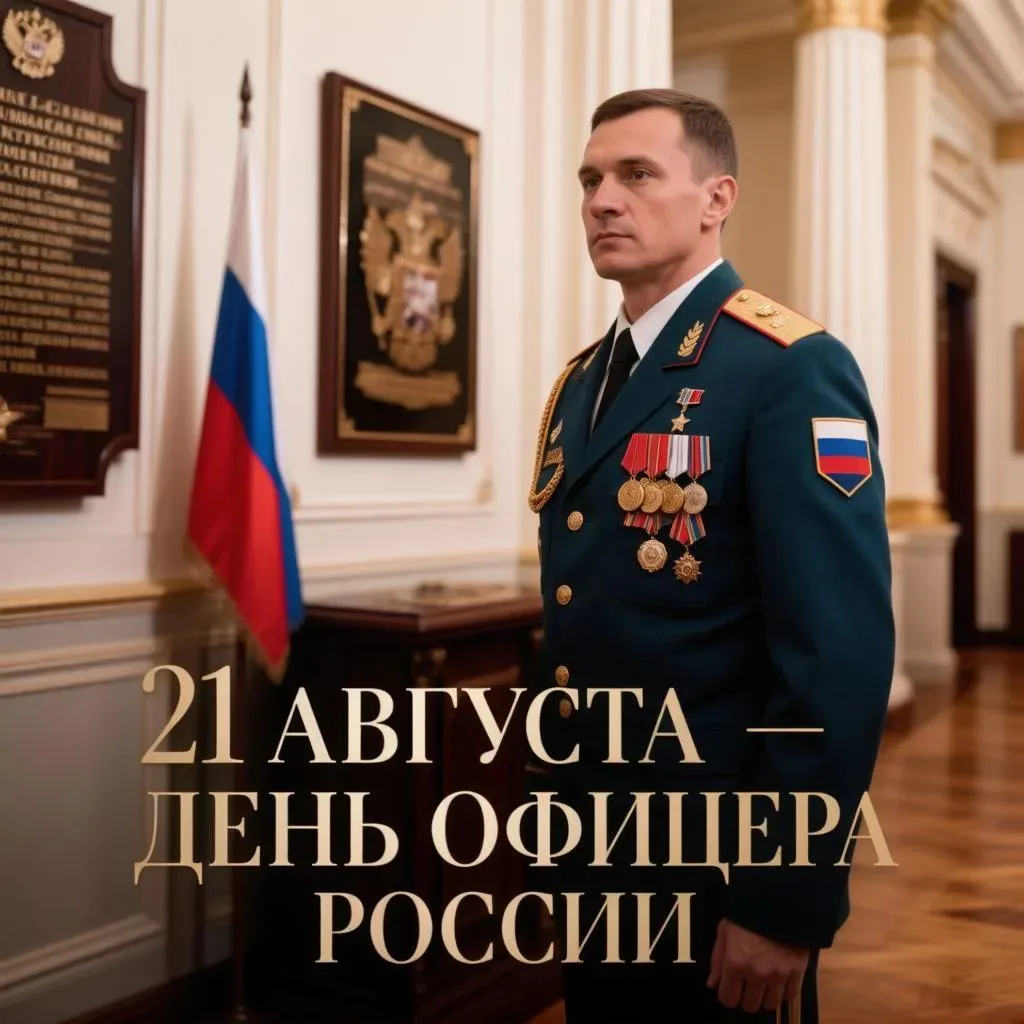 21 августа — День офицера России 🇷🇺