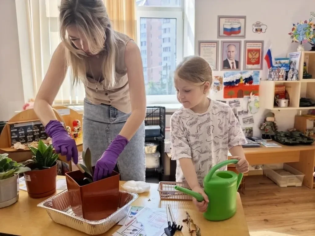 🌱🍀🪴В рамках проекта «Предшкола: стандарт детского сада» в дошкольном отделении «Семицветик» прошла т