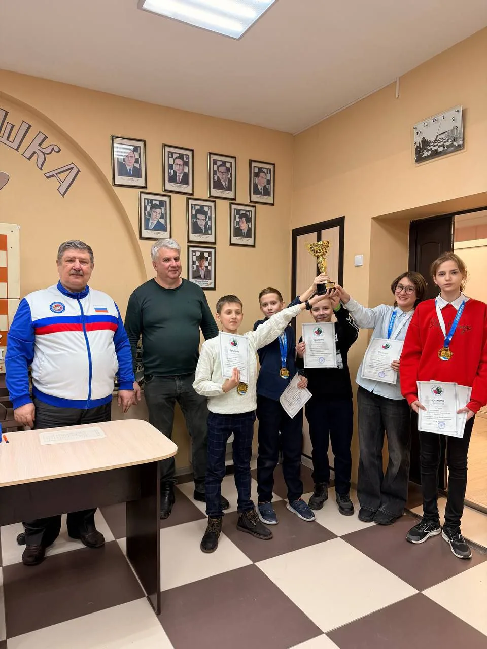 Победители муниципального этапа всероссийского турнира «Белая ладья»🏆  Завершился городской этап Все