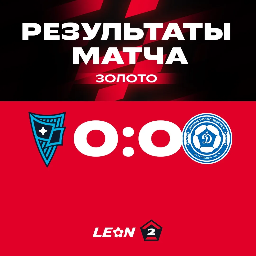 Без голов в матче #Родина2Владивосток