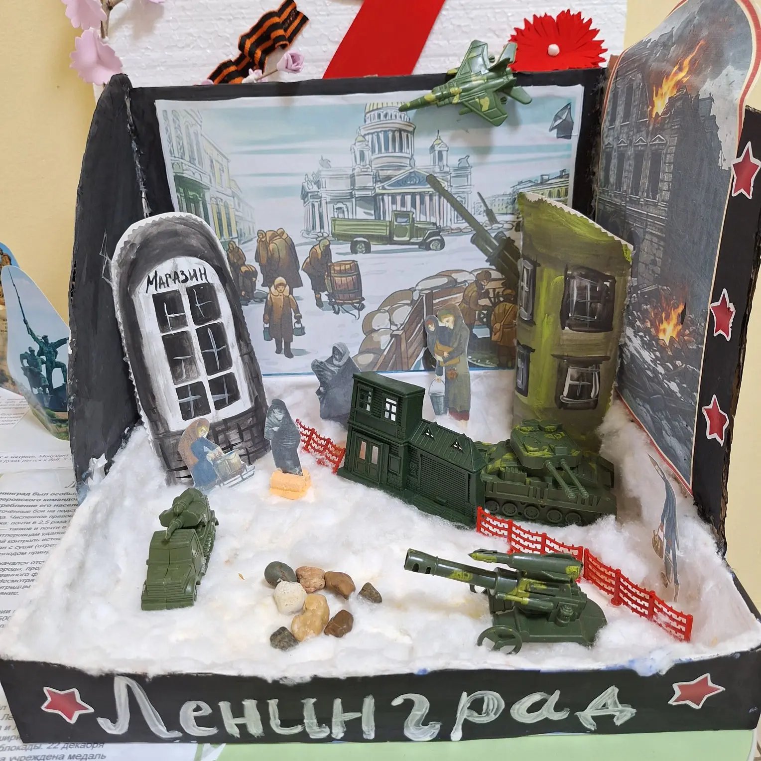 Выставка макетов «Города-герои и города воинской славы».