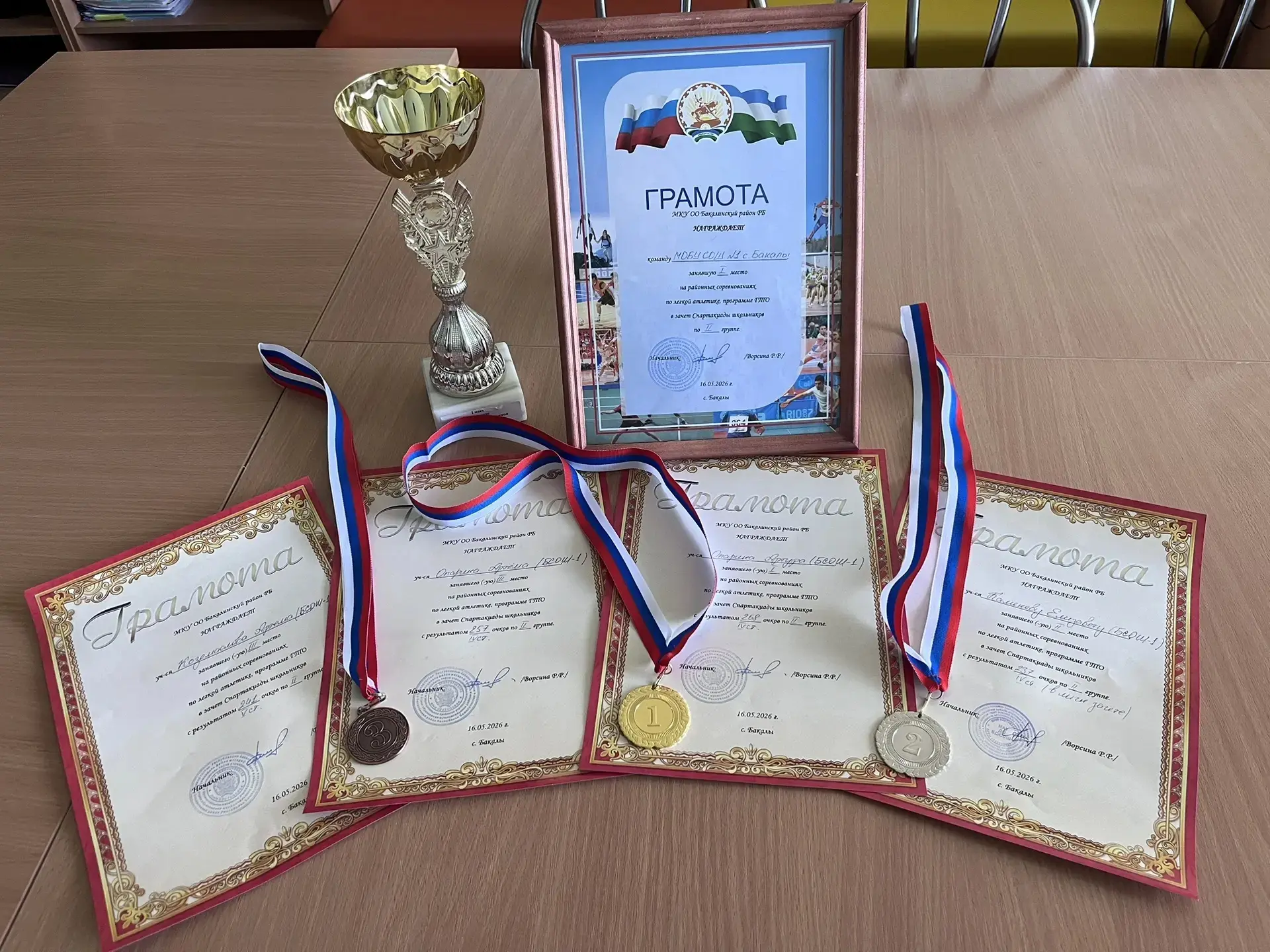 🏆🥇Фестиваль ГТО среди обучающихся образовательных учреждений по лёгкой атлетике прошел на  стадионе 