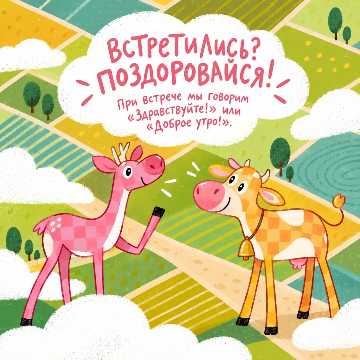 Хорошие манеры начинаются с малого 💛