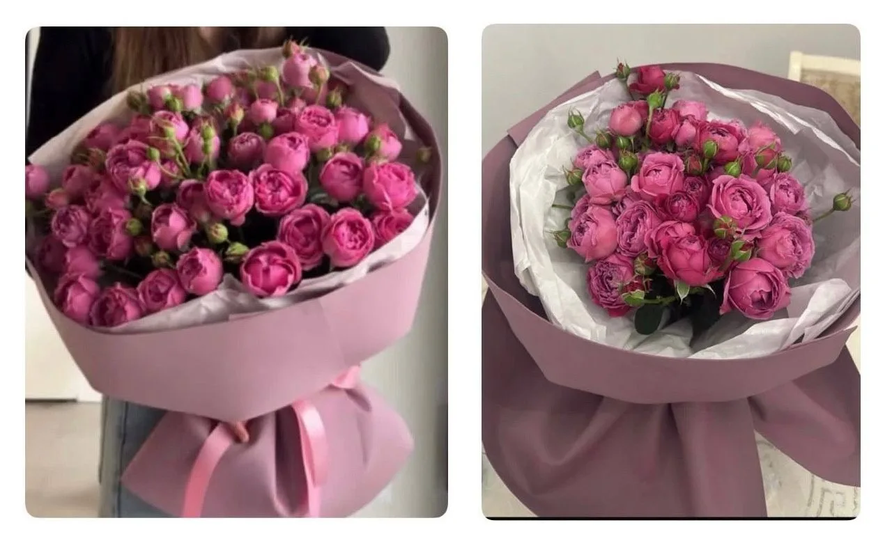 Букет в 2 раза меньше, верните деньги  💐