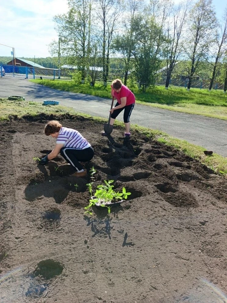 ☀️  Наши заботливые руки творят красоту! 

🌱 В нашем детском саду царит особая атмосфера – сотрудни