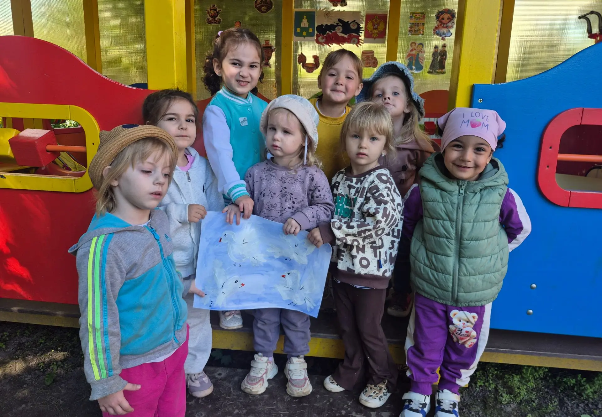 22 июня — день начала Великой Отечественной войны.

Сегодня ребята из группы «Радуга» 🌈 сделали кол