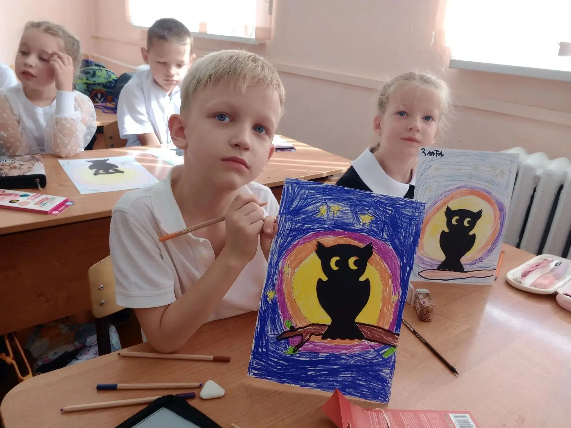 Обучающиеся объединения "Необычное рядом" под руководством педагога Мовчан Л.А. выполни...