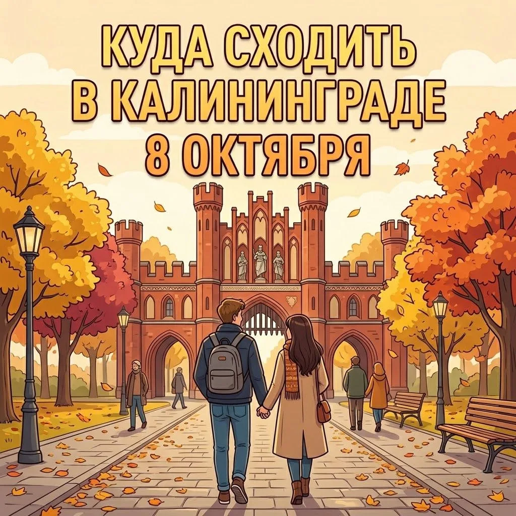 🏛 Куда сходить завтра в Калининграде и области: 8 октября 🍂