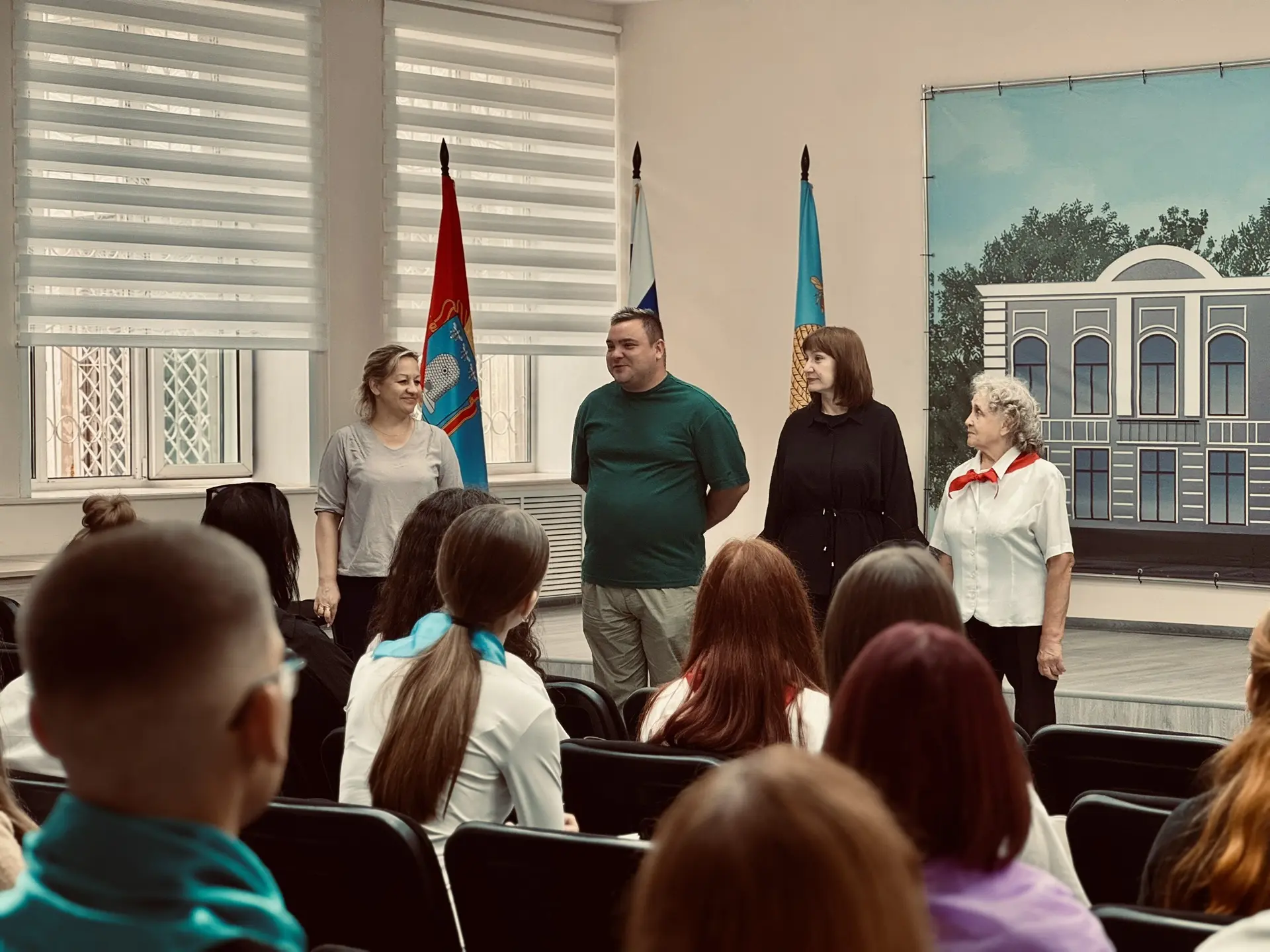 ⚡️25 июня прошло Общее собрание ТГДО «Юные россы».

✅Делегаты детских организаций города собрались, 