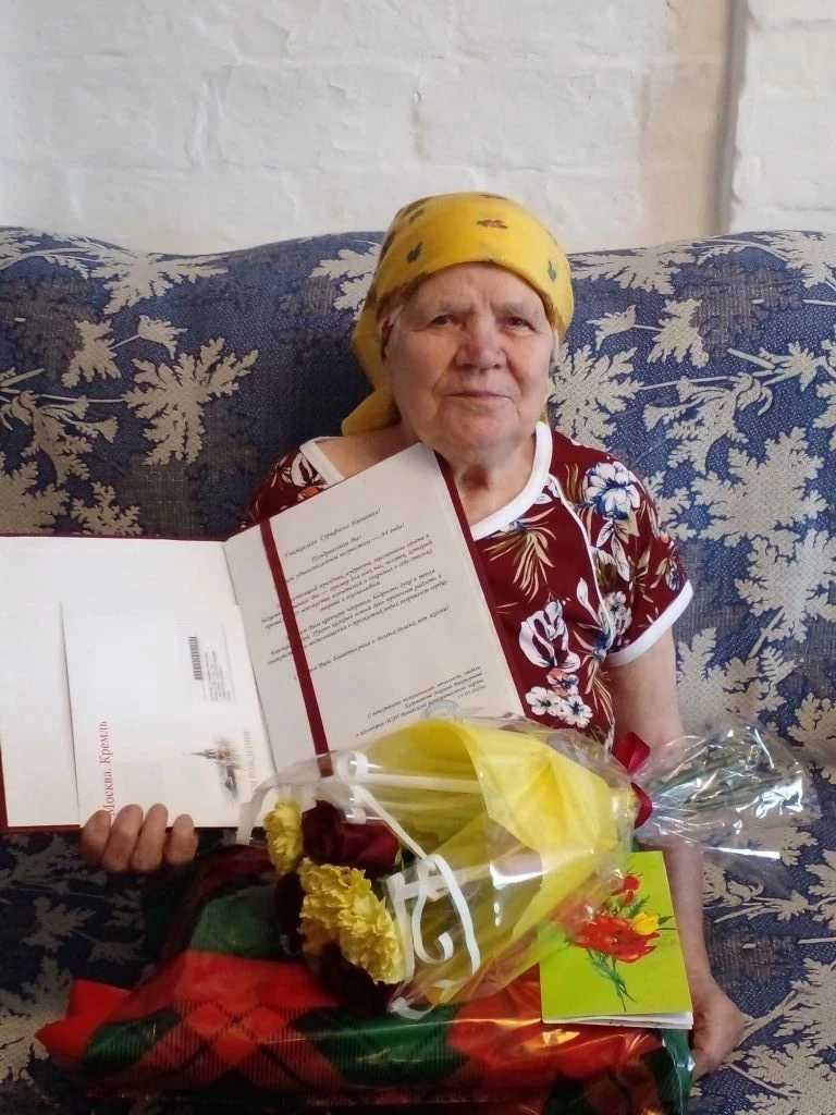 19 марта свои 94 года отмечает Серафима Ивановна из д Шестовое, Вагайского муниципально...