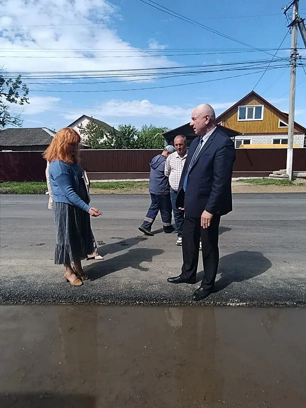 🚧 На улице Деповской в Кропоткине построят тротуар и смонтируют систему отвода воды на участке от Га