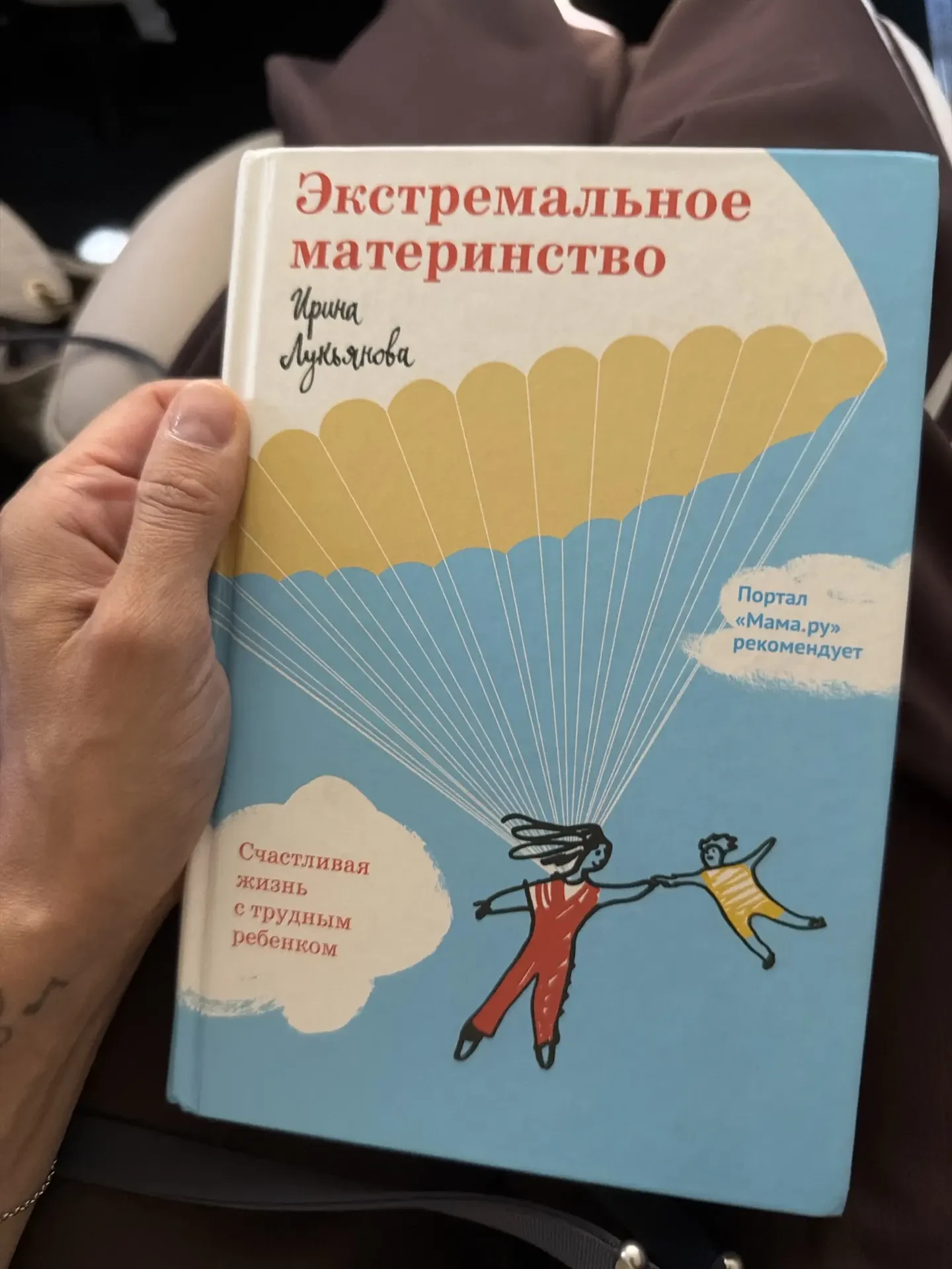 Как всегда читаю несколько книг одновременно.

Одна - про материнство, которое каждый день проверяет
