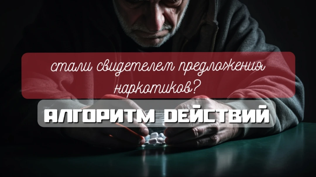 🚨 Как помочь, если вы стали свидетелем предложения наркотиков? 🚨


Если вы случайно стали свидетел