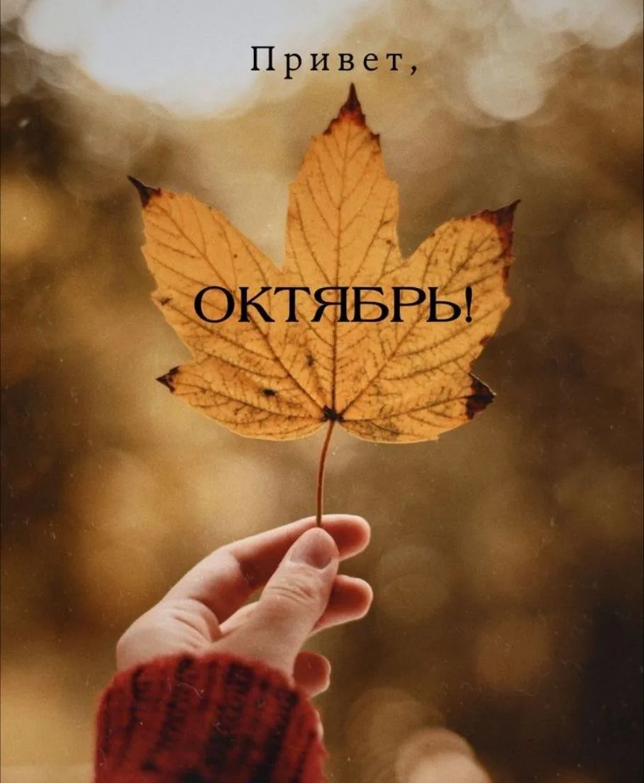 1 октября🍁 -  Четверг
