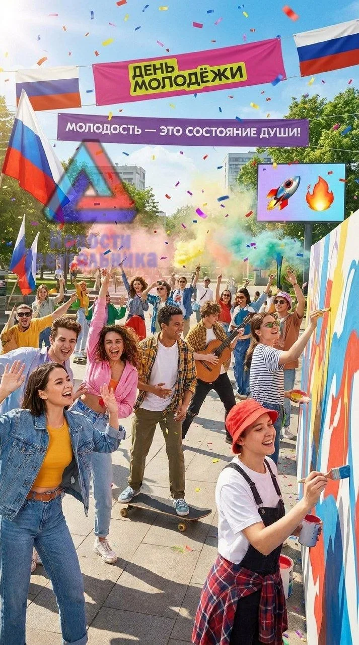 🎉 С Днём Молодёжи!