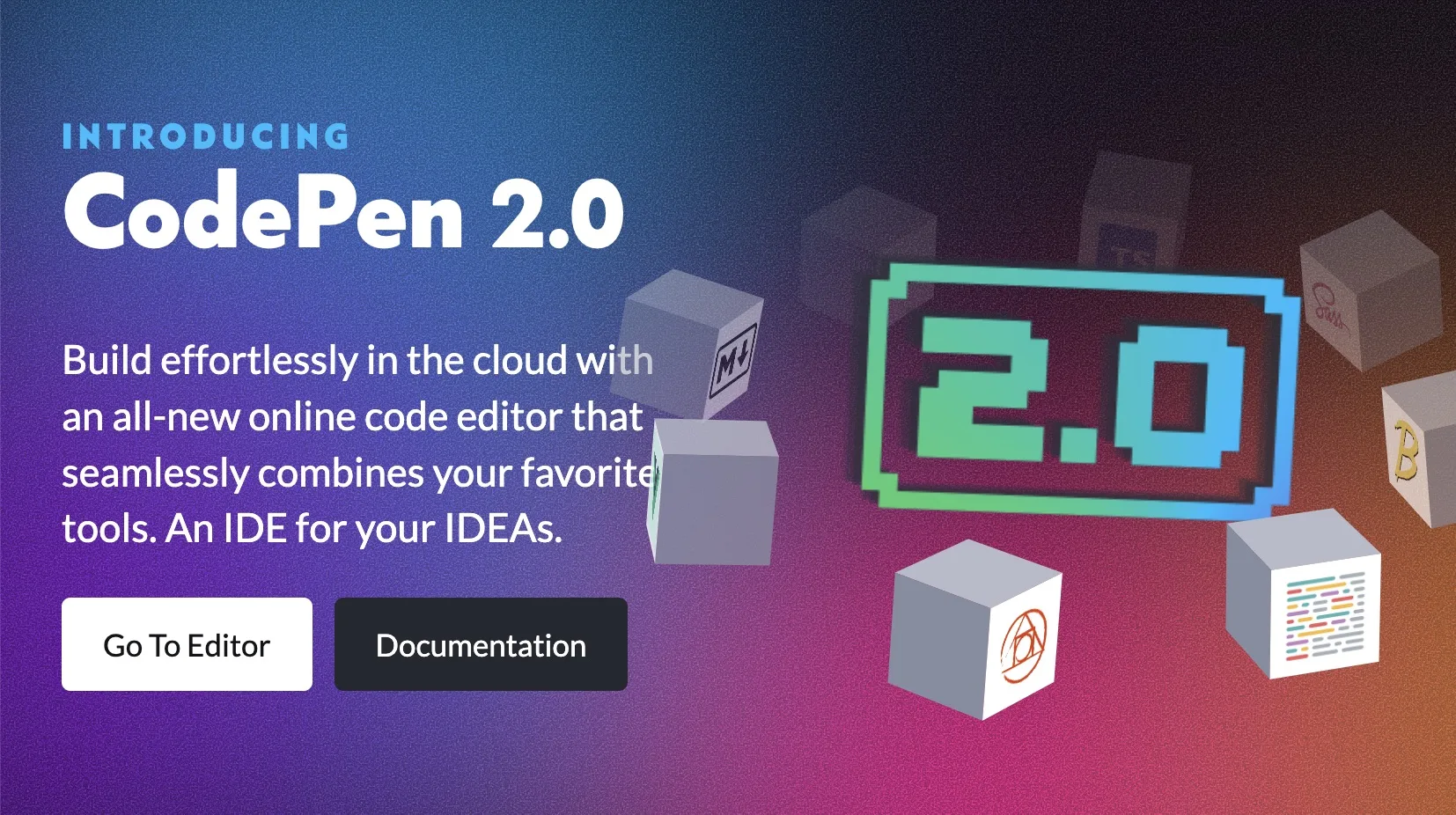 Codepen 2.0 — не просто песочница для кода, а нечто большее

Все же помнят Codepen? Это такая онлайн