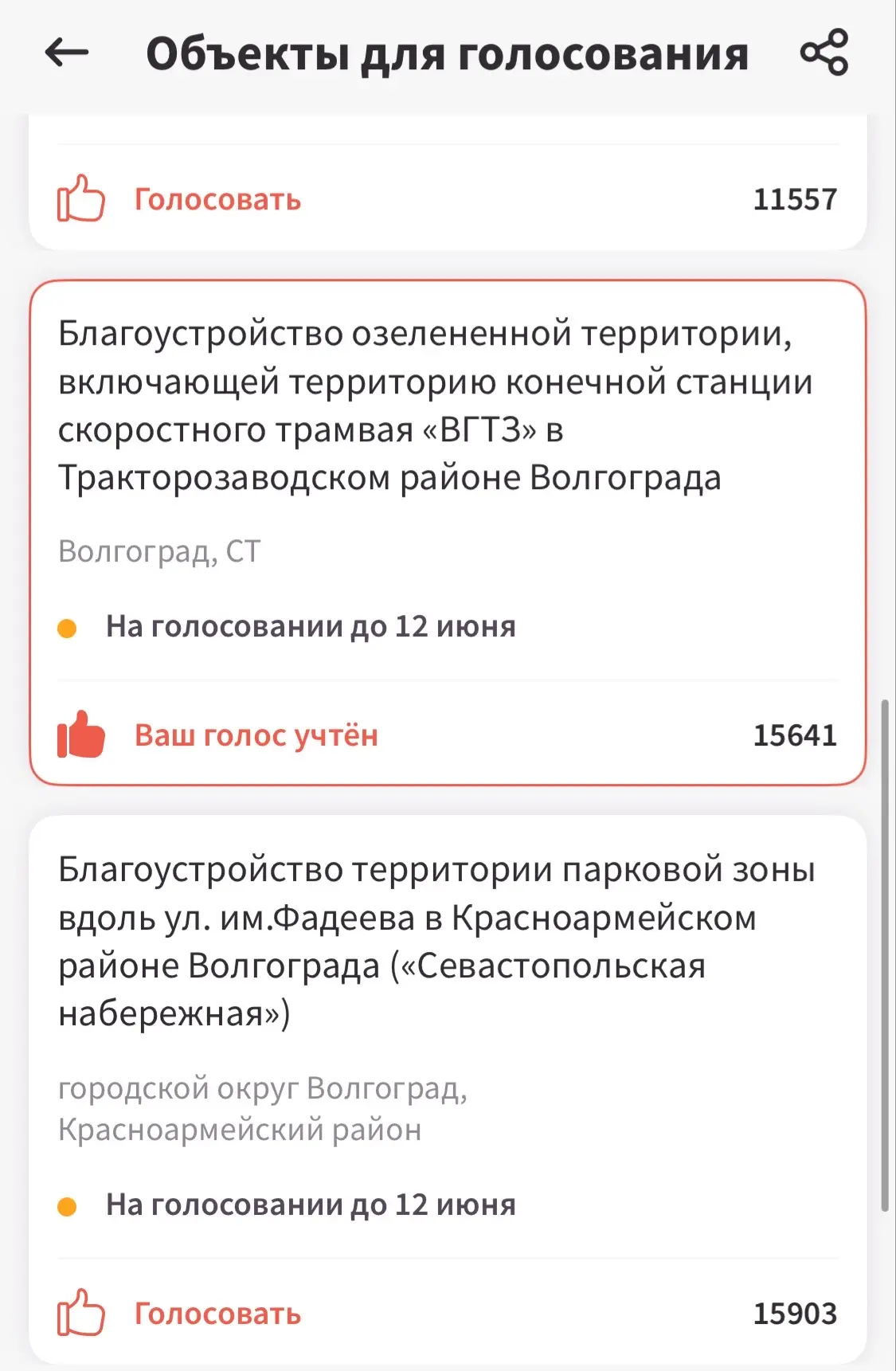 Нашему району не хватает всего лишь 263 голоса, чтоб опередить Красноармейский район и войти в тройк