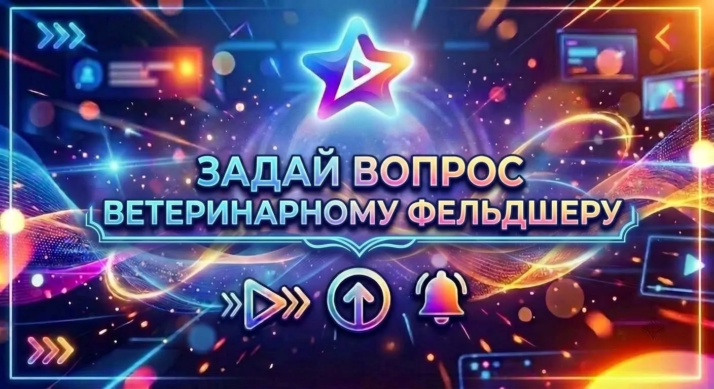 Уникальная возможность — задать вопрос ветеринарному фельдшеру! 🐾
