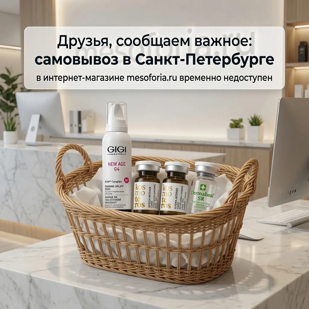 ✅ Друзья, сообщаем важное: самовывоз в Санкт-Петербурге в интернет-магазине mesoforia.ru временно не