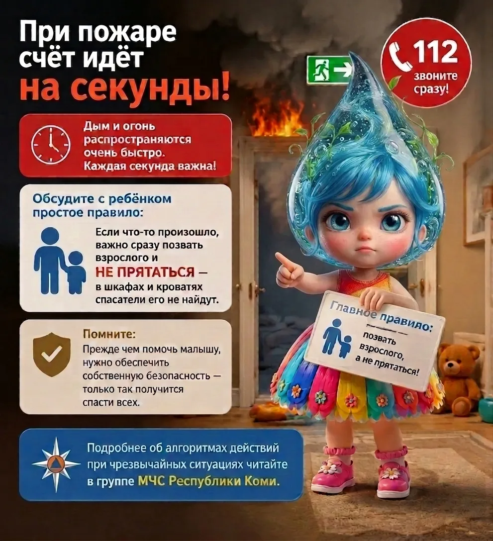 🔥 Безопасность наших детей — в наших руках!