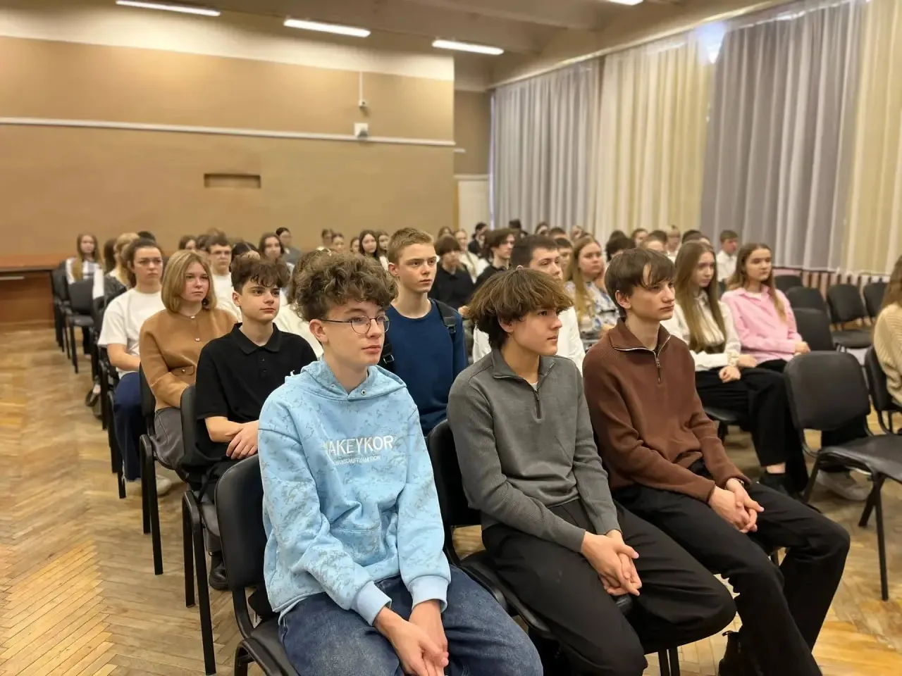 В рамках Недели науки Волжский филиал МЭИ и Лицей №1 провели научный семинар для молодежи.  Заместит