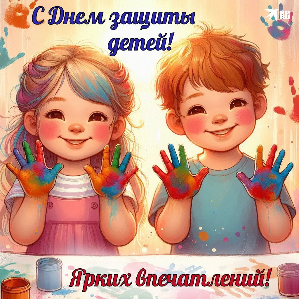 1 июня — Международный день защиты детей!