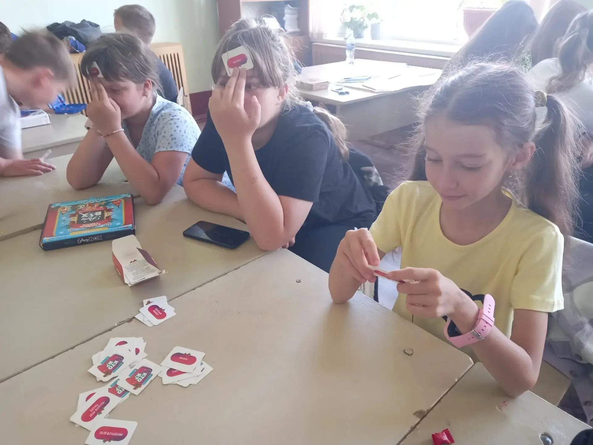 🎲 В пришкольном лагере "Веселая планета" прошел день настольных игр. Такой вид досуга, как настольн