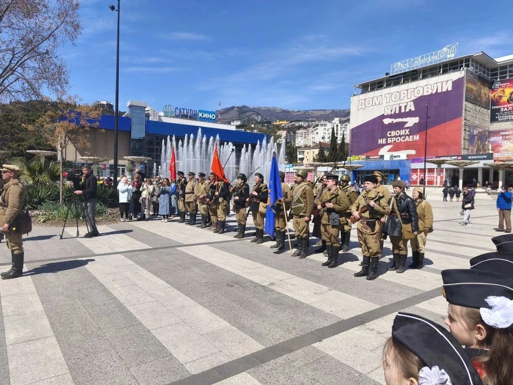 🌟 16 апреля — День освобождения Ялты!Сегодня мы вспоминаем важное событие в истории нашего города: 1