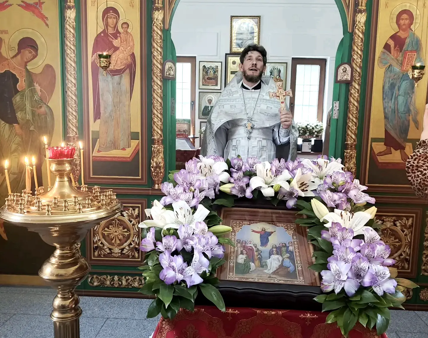 Дионисий Шиегин: «Помолимся о тех, кто будет сдавать и принимать экзамены»   В храмах Усть-Лабинског