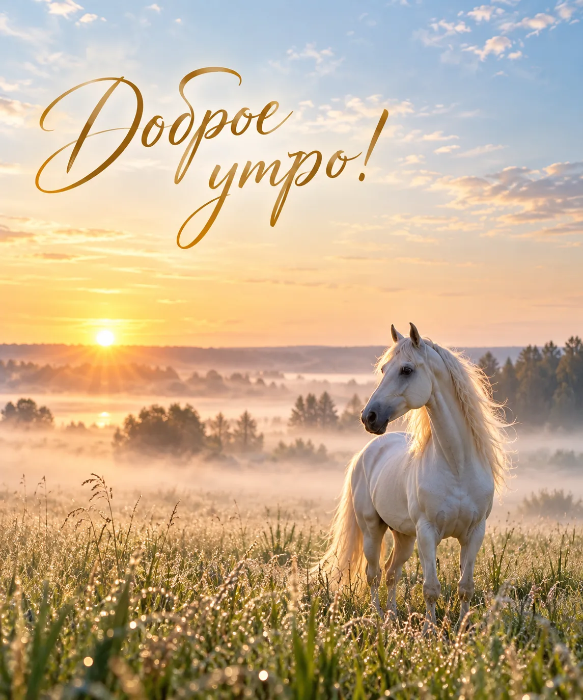 Доброе утро ☀️Пусть день начнётся спокойно и светло, а в душе будут тепло и ясность.