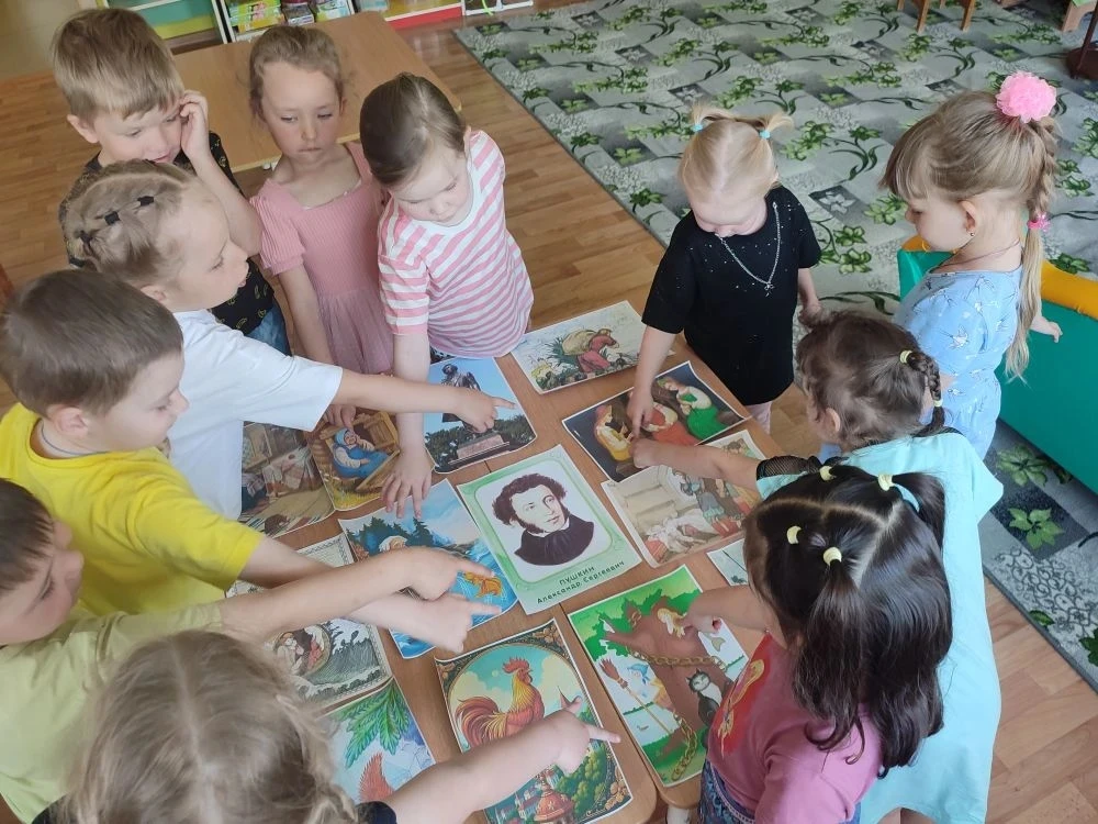 📚Ребята из группы "Капитошки" с познакомились с биографией и произведениями А. С. Пушк...