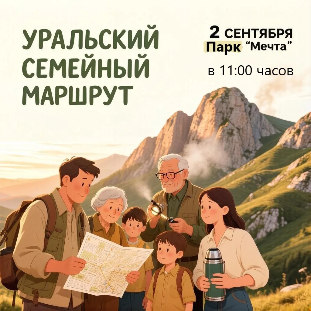 📍 Уральский семейный маршрут — ждём вас!