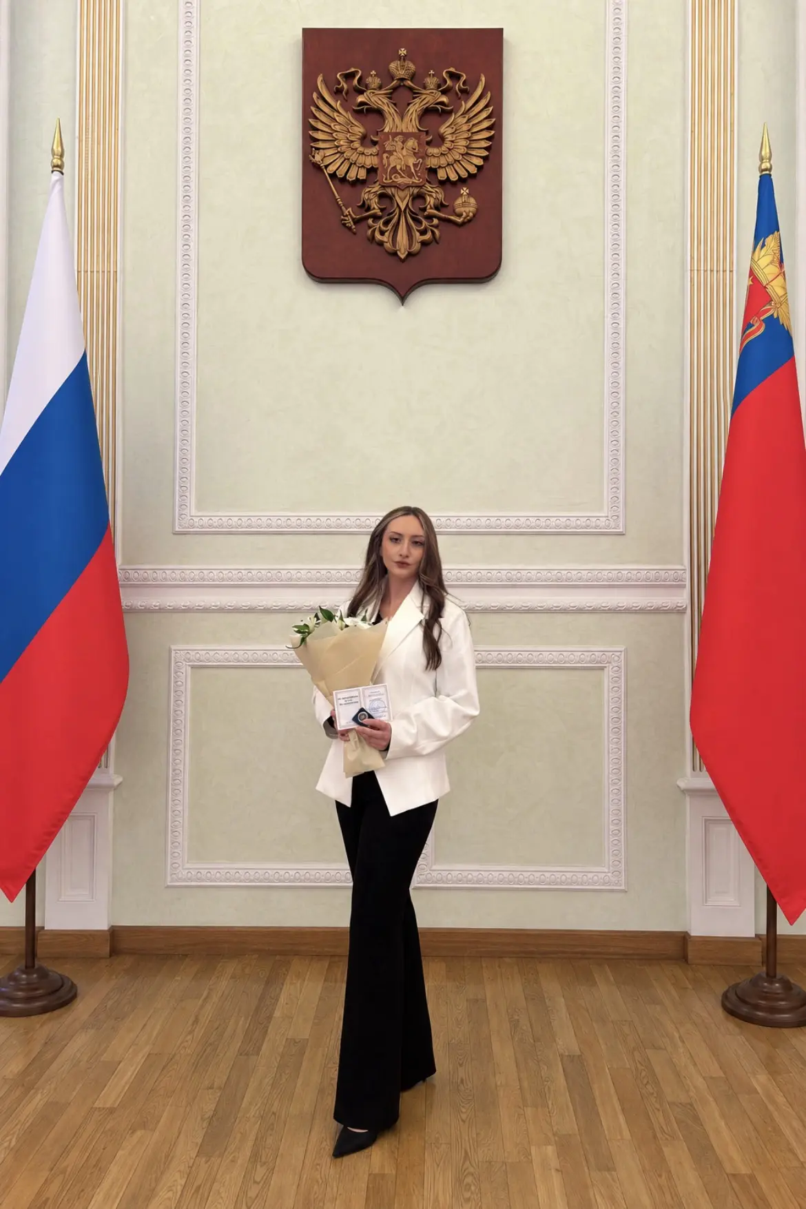 Сегодня для меня особенный день — я получила свою первую по-настоящему значимую награду...