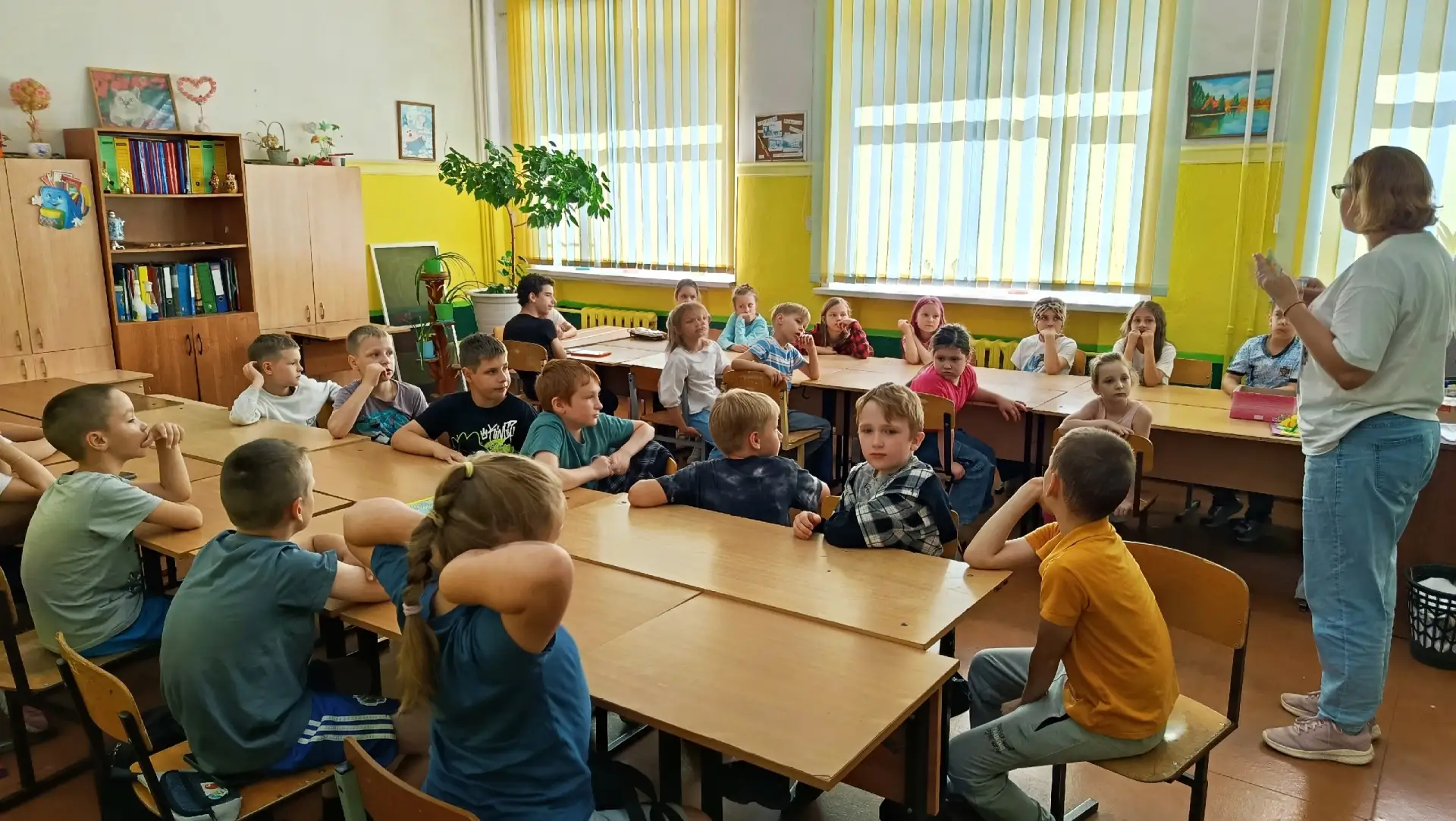 🔥🙌Последний день второй смены☀️🎈
 
     Сегодня воспитанников пришкольного лагеря "Дружба народов