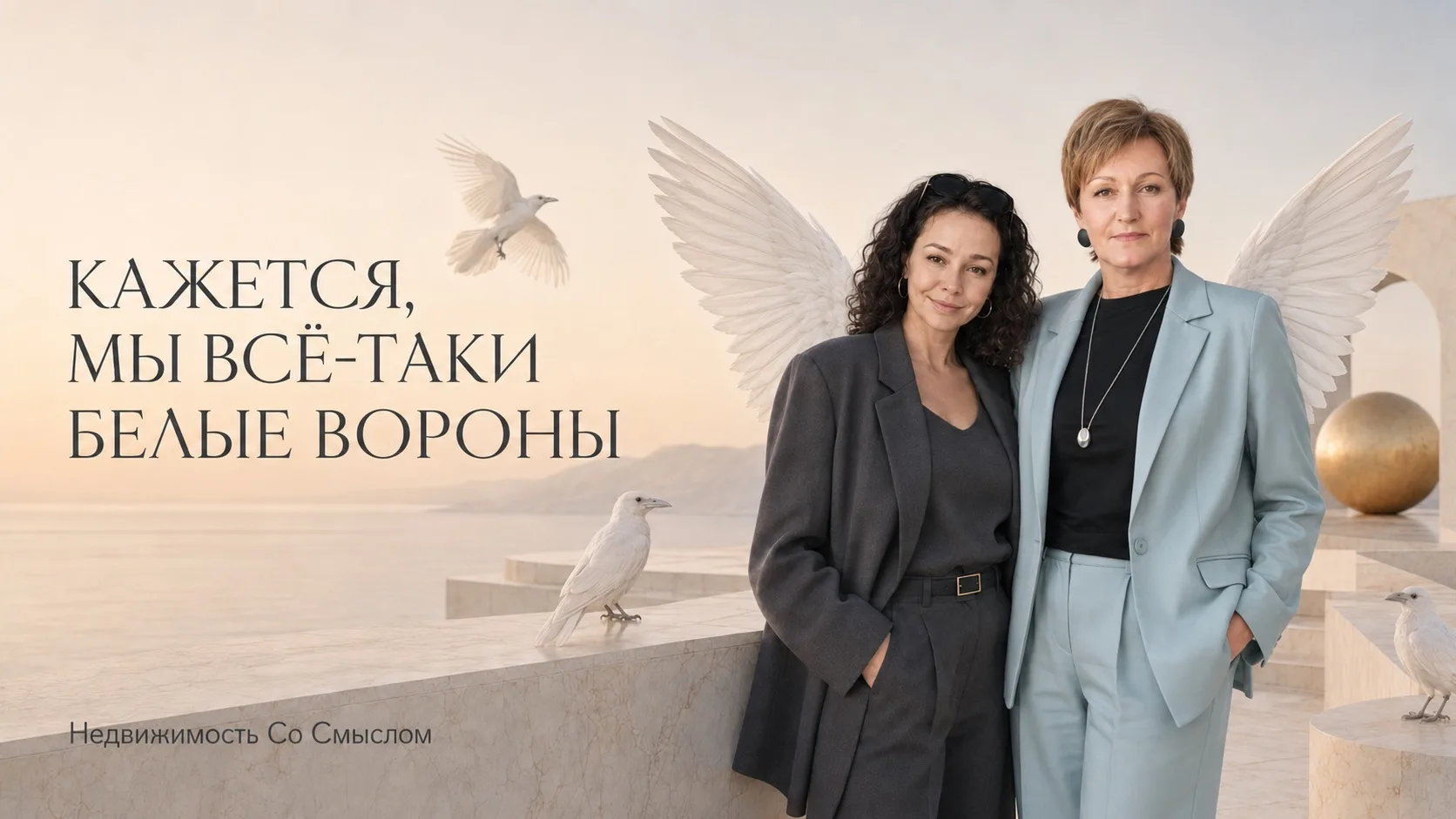 Кажется, мы всё-таки белые вороны.