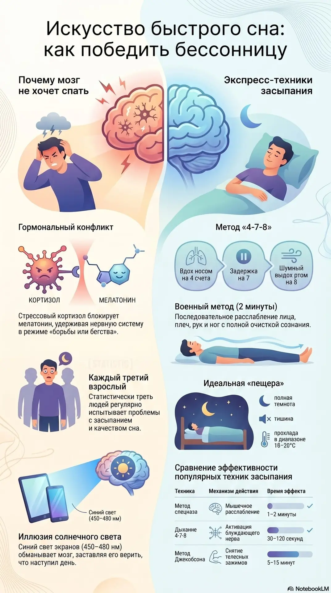 😴 Как восстановить режим сна перед новым учебным годом?