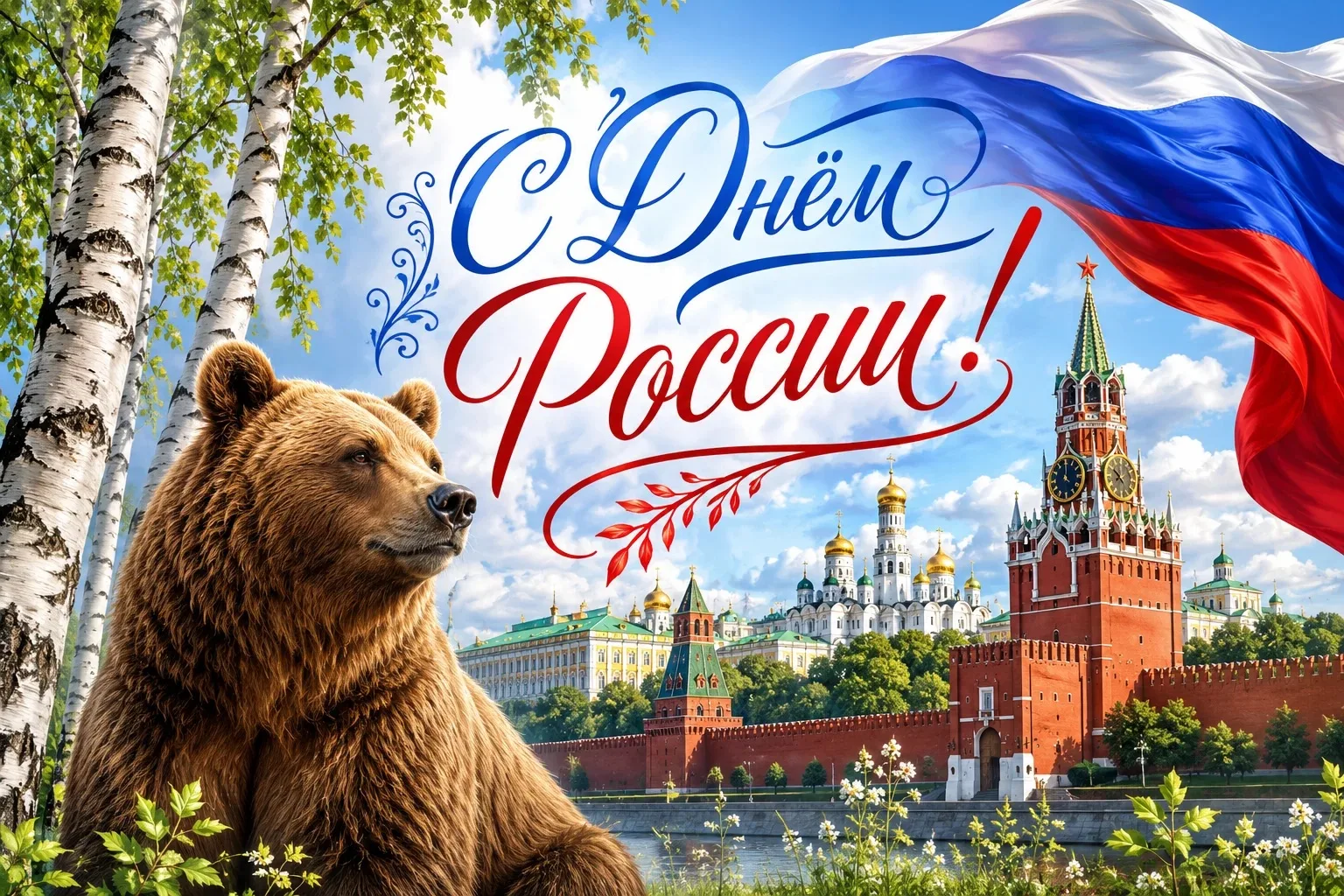 🇷🇺 С Днем России!

Желаем всем гражданам нашей страны крепкого единства, огромных сил и неустанног