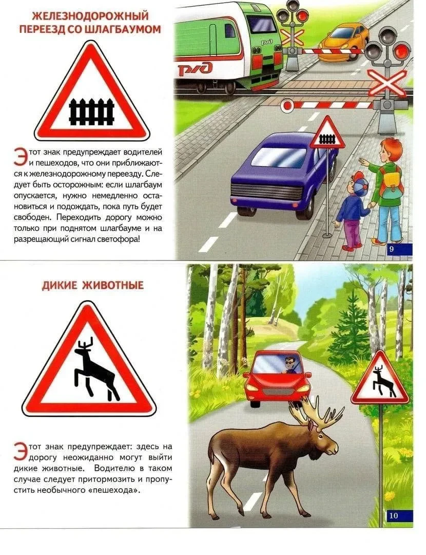Правила дорожного движения - дорожные знаки.