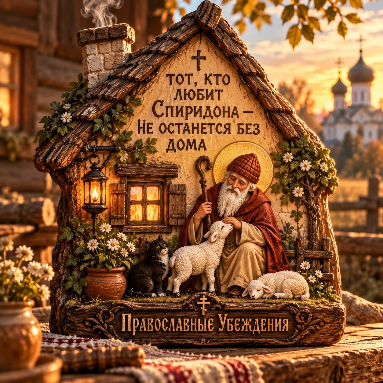 Святой Спиридон, заступник обидимых, заступись и за меня в несправедливостях жизненных....