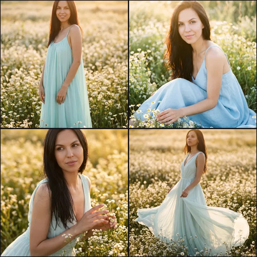 🌼 Ромашковое поле