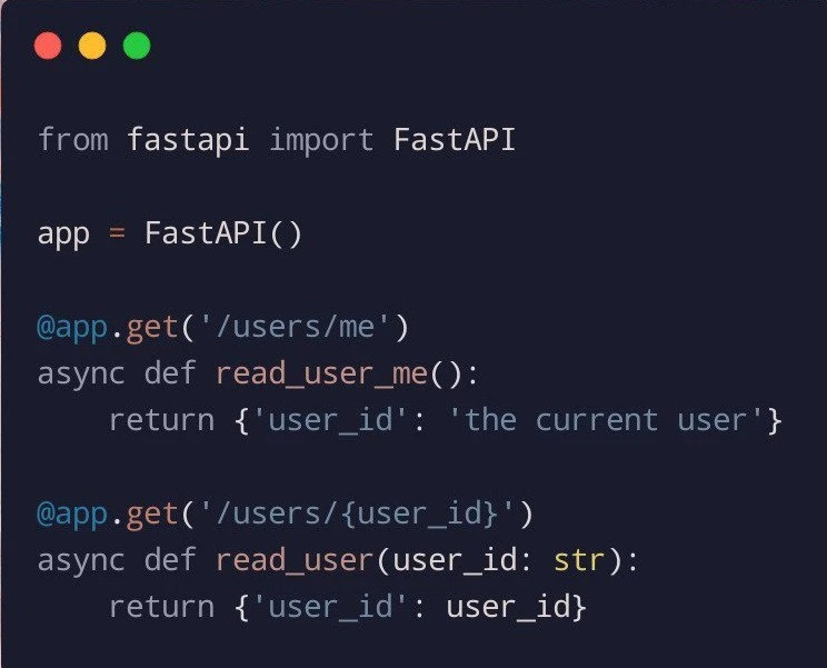 FastAPI

FastAPI – фреймворк, про который однозначно стоит рассказать. Честно, синтаксис мне кажется