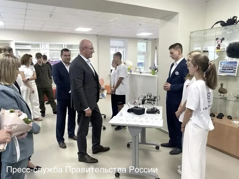 ✨ Дмитрий Чернышенко и Сергей Кравцов рассказали о развитии системы дополнительного обр...
