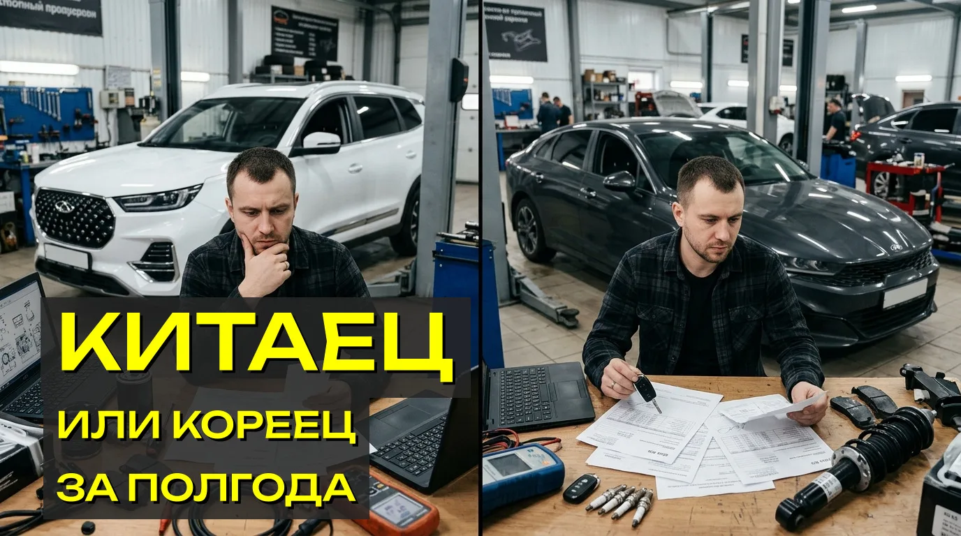 Два клиента взяли машины примерно в одно время. Один — б/у корейский Hyundai Tucson, другой — б/у ки