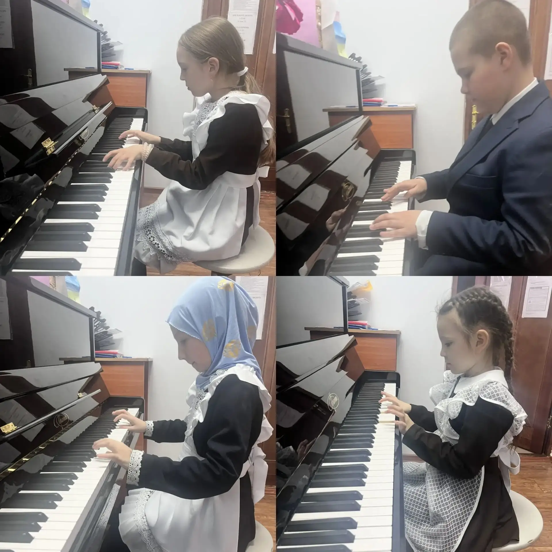 Әтнә балалар сәнгать мәктәбенең фортепиано классларында 3 нче чирек зачетлары узды.