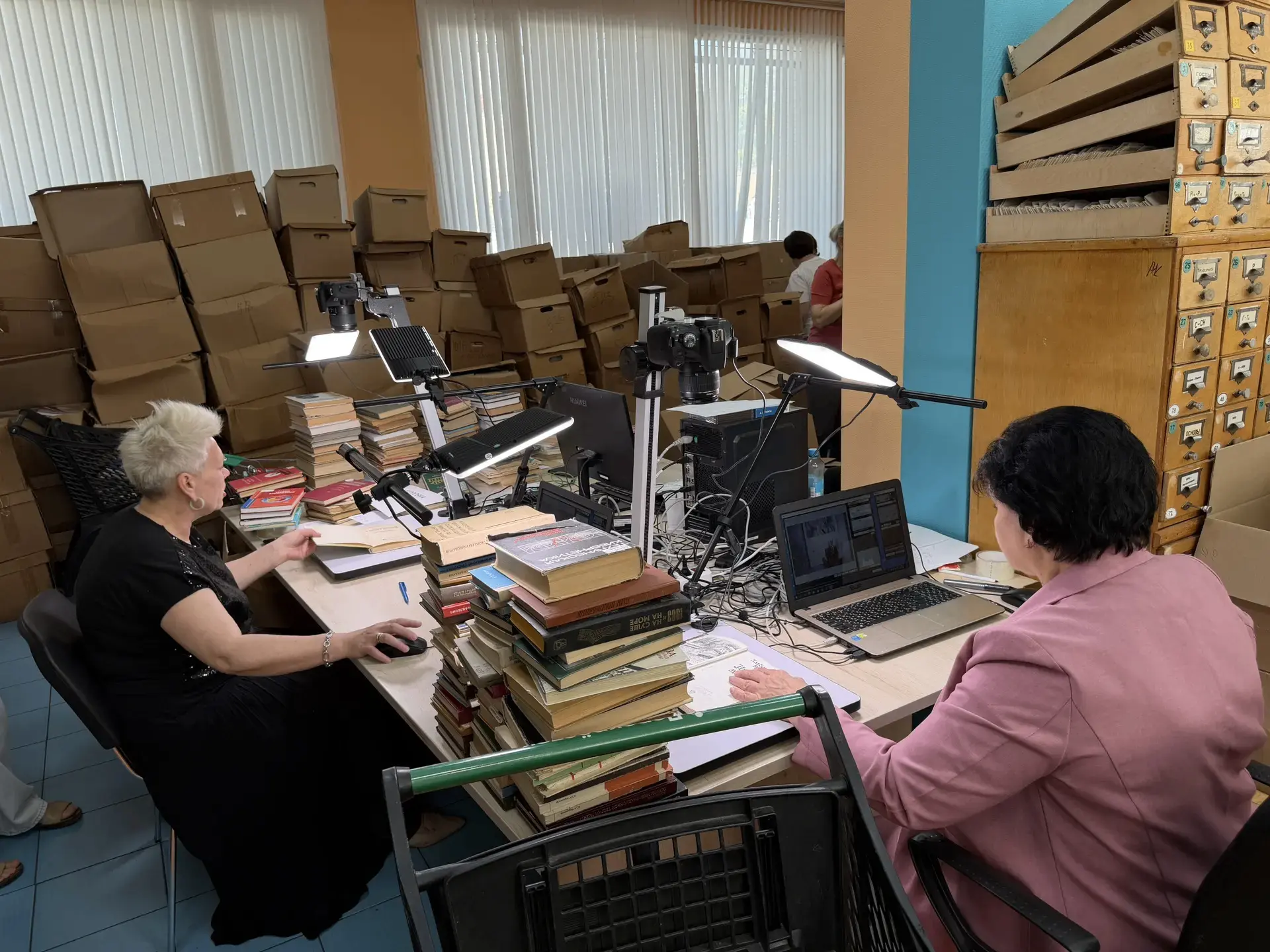 📌 В ГПНТБ России продолжается приём фонда Научно‑технической библиотеки Минпромторга