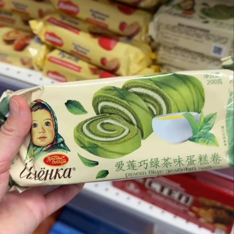🤩 Рулет от Аленки со вкусом матчи появился в Ленте, урвать его можно за 130₽