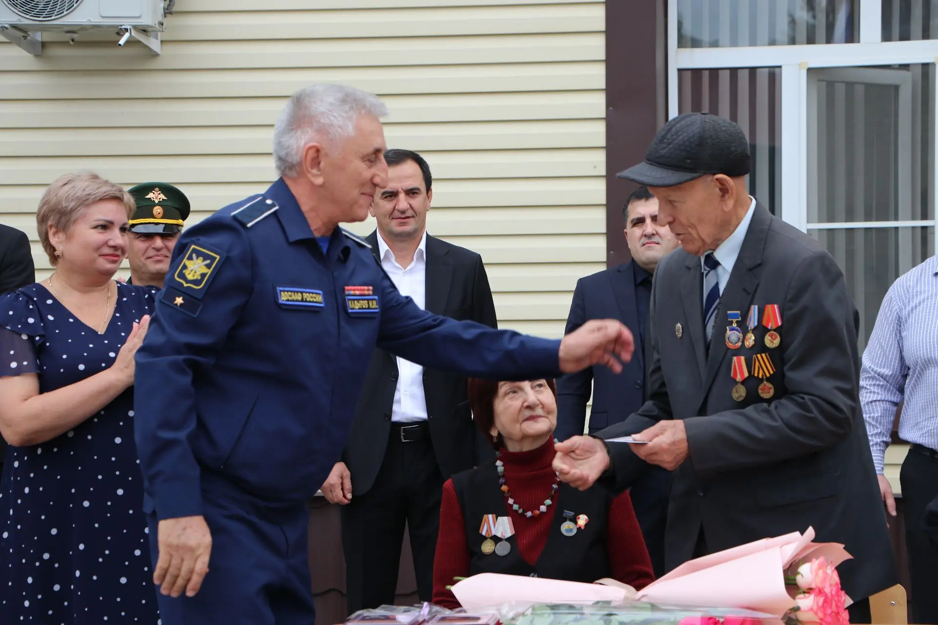 За вклад в дело укрепления обороноспособности страны, военно-патриотическое воспитание ...