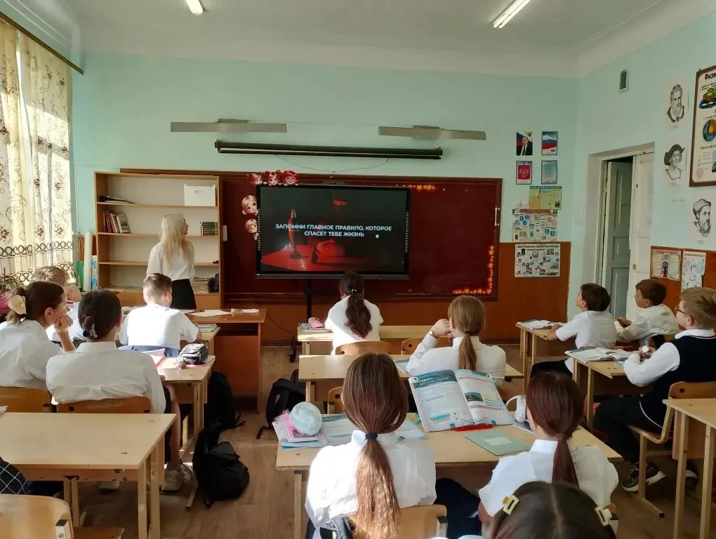 📺Сегодня в рамках Дня солидарности в борьбе с терроризмом наши ученики посмотрели тема...