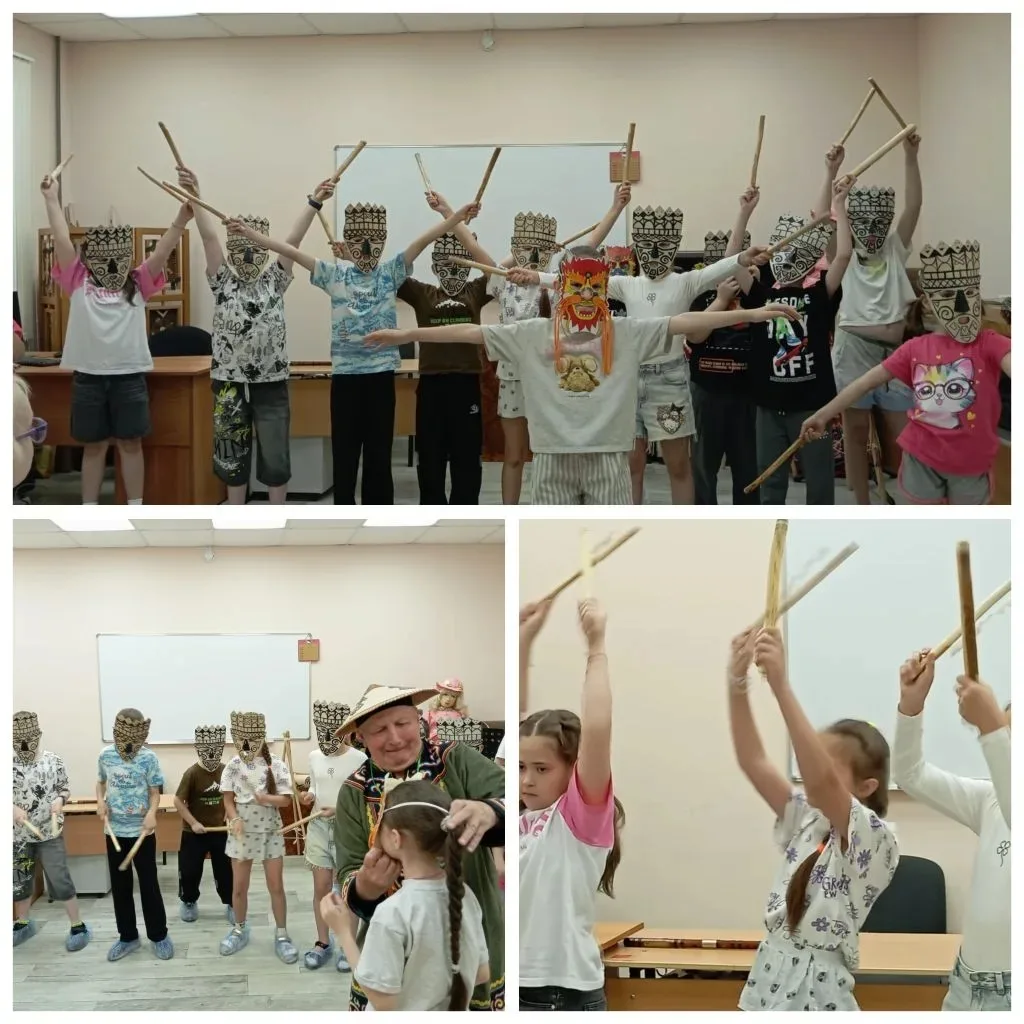 🤸👫🛌 Новости из пришкольного лагеря "Радость открытий". 

🌸 Во втором здании лагеря ребята посети
